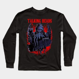 TALKING HEADS BAND DESIGN Long Sleeve T-Shirt